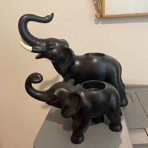 PartyLite Elephant Tealight holders